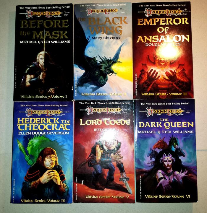 Dragonlance Villains Series 1-6