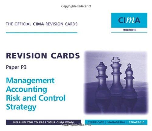 CIMA Revision Cards: Management Accounting Risk & Control Strategy
