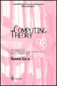 Computing Theory '98: Proceedings of the 4th Australasian Theory Symposium (CATS'98 Perth, 2-3 February 1998)