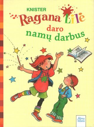 Ragana Lilė daro namų darbus