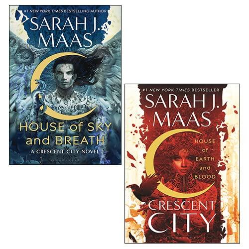 Crescent City Series 2 Books Collection Set By Sarah J. Maas