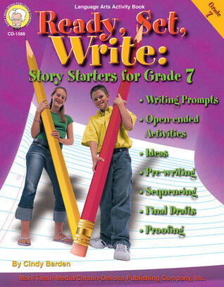 Mark Twain Ready Set Write 7th Grade Workbook, Writing Book for Kids With Story Starters, Prewriting, Sequencing, Proofing, and More Handwriting Practice