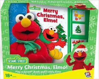 Sesame Street - Merry Christmas, Elmo! - Play-a-Sound Book and Cuddly Elmo