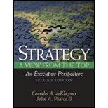 Strategy - View From the Top (2nd, 06) by Kluyver, Cornelis A De - Pearce, John A [Paperback (2005)]