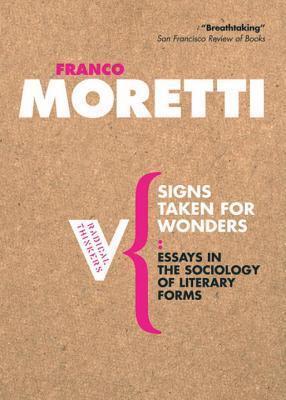 Signs Taken for Wonders: On the Sociology of Literary Forms