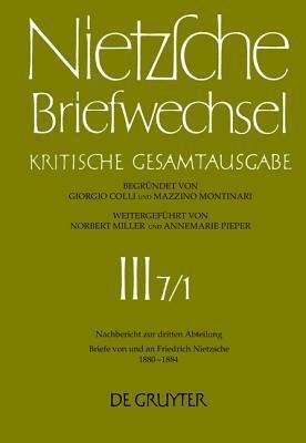 Briefwechsel, Briefe von & an Nietzsche 1/1880-12/1884: Kritische Gesamtausgabe 3.7