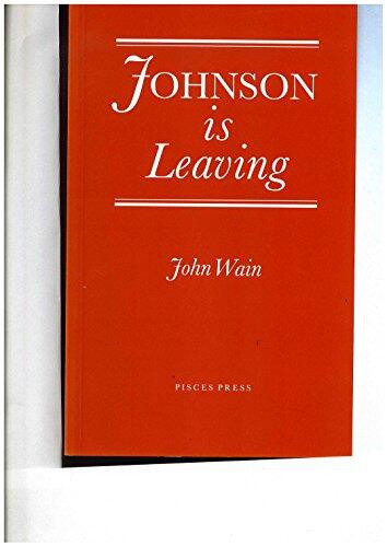 Johnson Is Leaving: A Monodrama