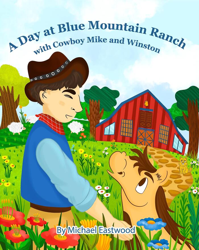 A Day at Blue Mountain Ranch with Cowboy Mike and Winston
