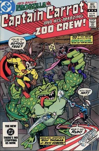 Frogzilla vs. Captain Carrot and His Amazing Zoo Crew [#19]
