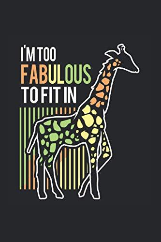 Im Too Fabulous To Fit In Calendar 2021: Giraffe Calendar 2021 Giraffe Calendar Planner Monthly Weekly Giraffe Appointment Planner 2021 Giraffe Appointment Book 2021