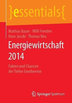 Energiewirtschaft 2014: Fakten und Chancen der Tiefen Geothermie (essentials)