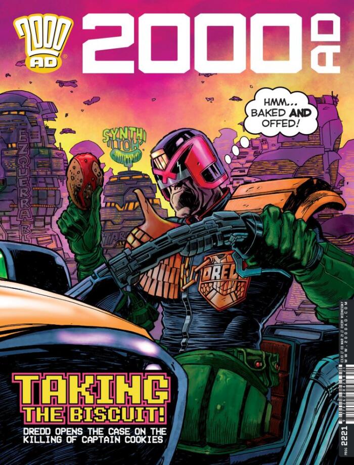 2000 AD Prog 2221 - Taking the Biscuit
