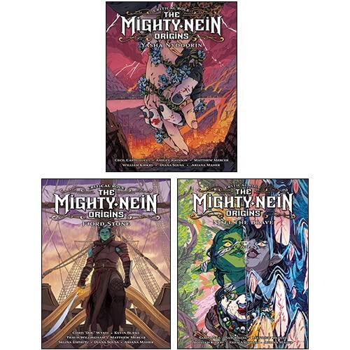 Critical Role: The Mighty Nein Origins Collection 3 Books Set