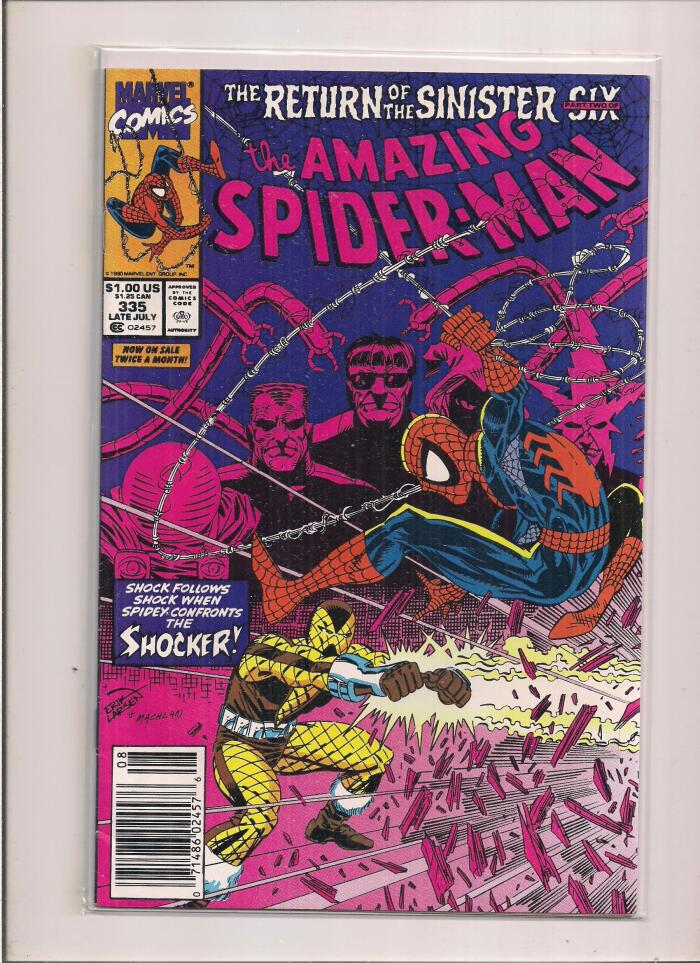 The Amazing Spider-Man #335 Sinister Six