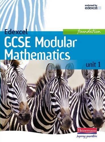 Edexcel GCSE Modular Mathematics Foundation Unit 1 Student Book (old Unit 2): Foundation 2 Student Book