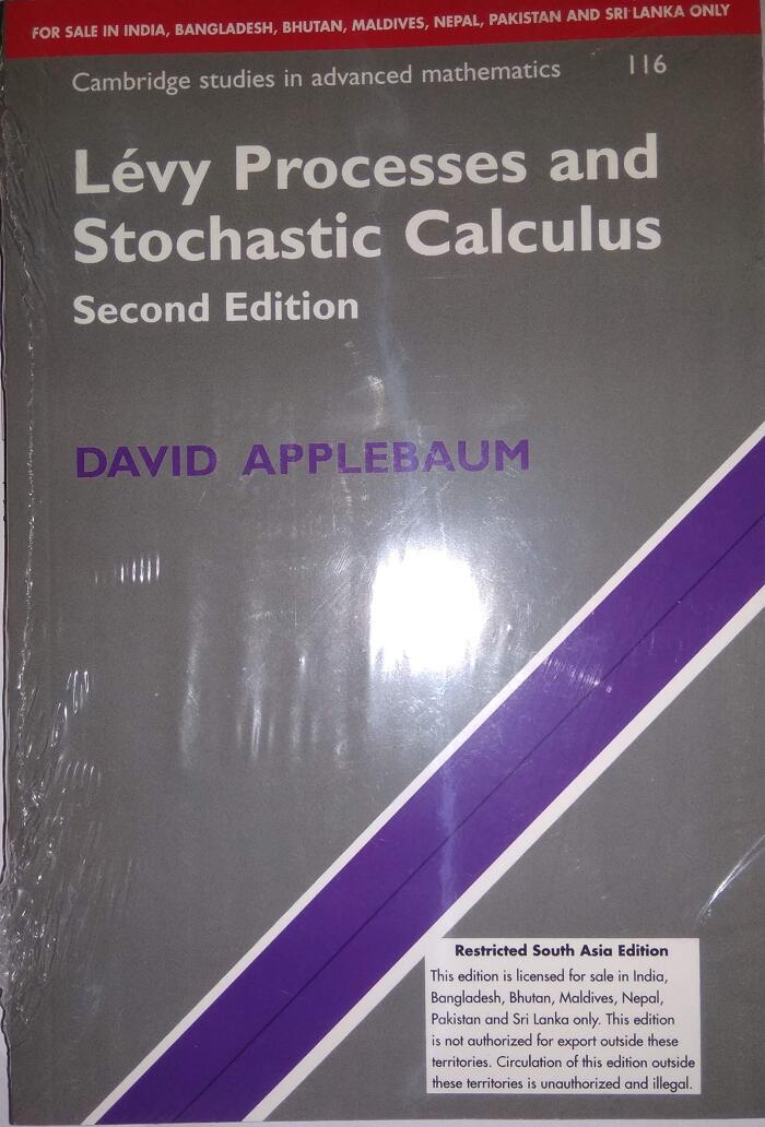 Lévy Processes and Stochastic Calculus ICM Edition