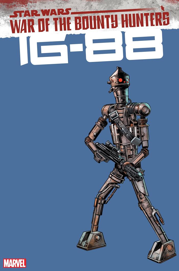 Star Wars War of the Bounty Hunters IG 88 #1 Frenz Handbook VRNT
