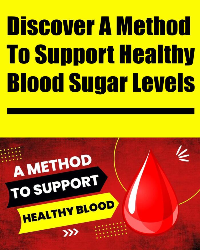 Discover A Simple Easy Method To Support Healthy Blood Sugar Levels