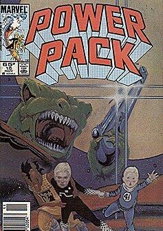 Power Pack (1984 series) #16 NEWSSTAND