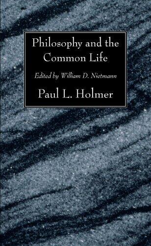 Philosophy and the Common Life