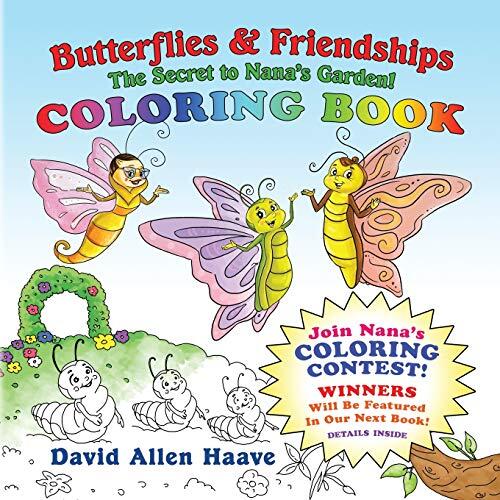 Butterflies & Friendships: Nana Butterfly's Coloring Contest