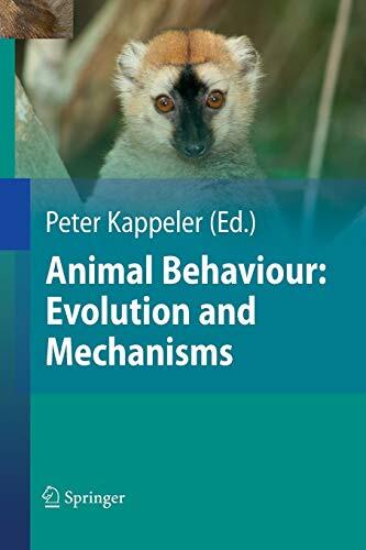 Animal Behaviour (Evolution and Mechanisms)