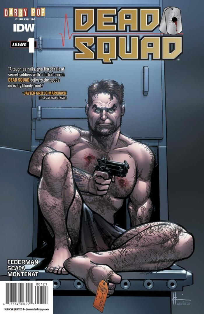 Dead Squad No. 1 Subscription Cover by Howard Chaykin