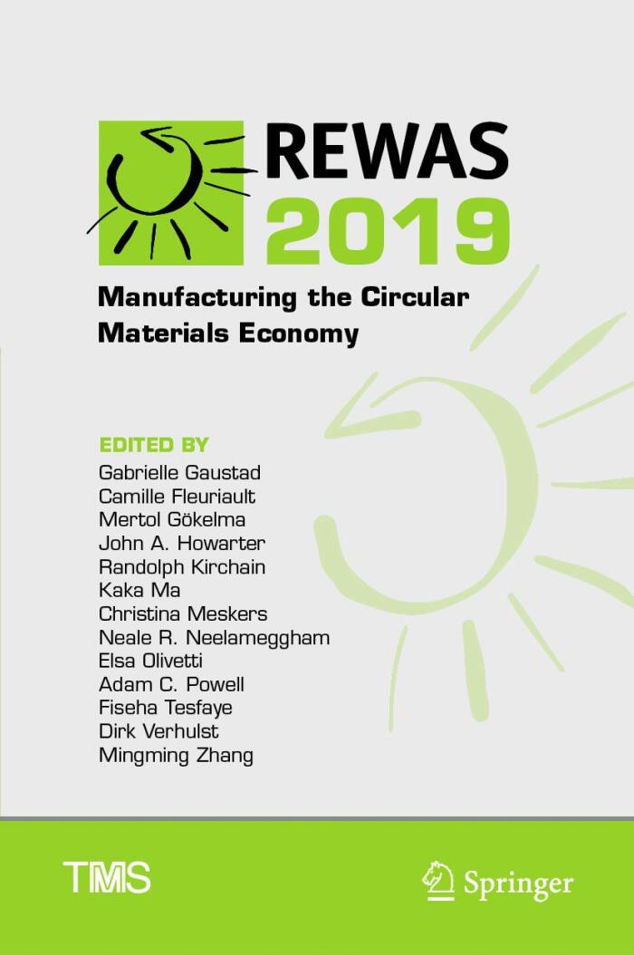 REWAS 2019: Manufacturing the Circular Materials Economy