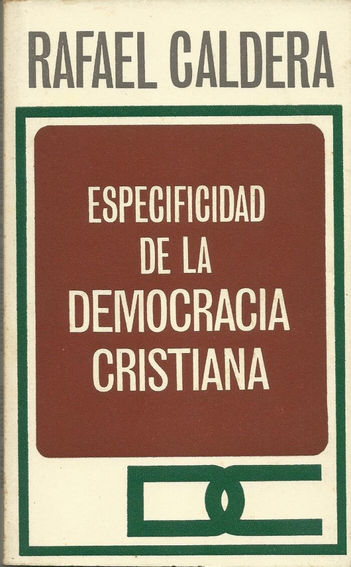 Especificidad de La Democracia Cristiana