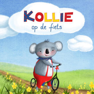 Kollie op de fiets