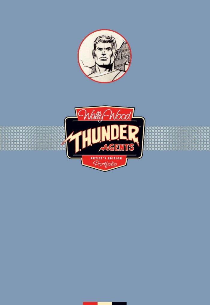 Wally Wood T.H.U.N.D.E.R. Agents Artist's Edition Portfolio