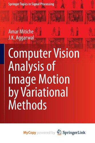 Computer Vision Analysis of Image Motion by Variational Methods