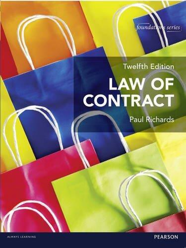 Law of Contract: Uk Edition