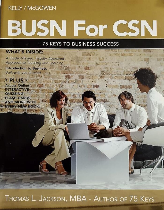 BUSN for CSN + 75 Keys to Business Success