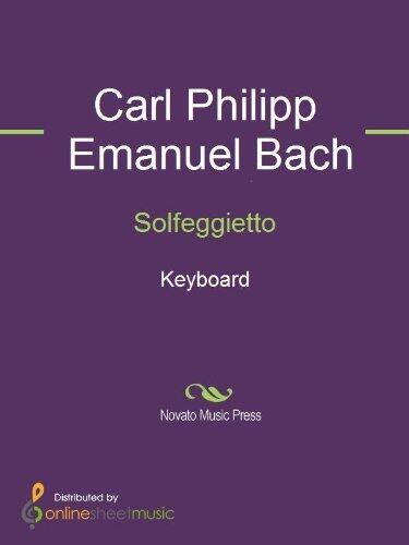 Solfeggietto Sheet Music