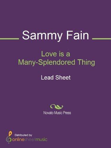 Love is a Many-Splendored Thing Sheet Music