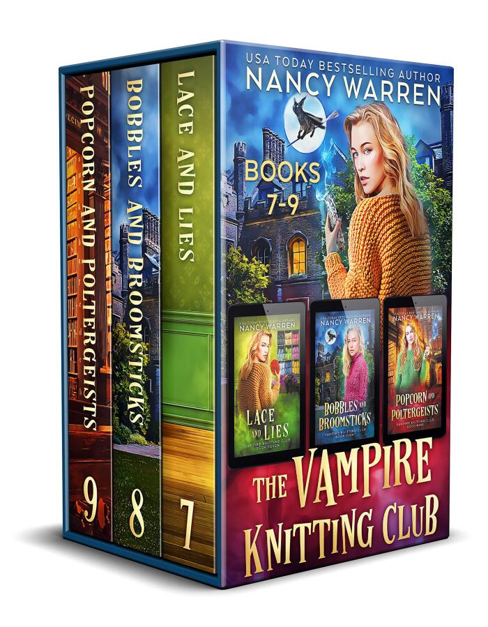 Vampire Knitting Club Boxed Set: Books 7-9