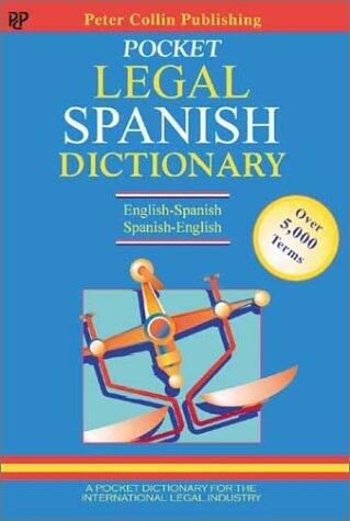 Pocket Legal Spanish Dictionary