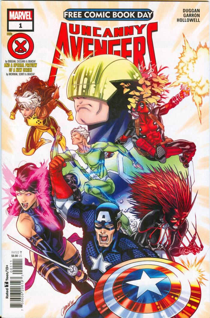 FCBD 2023 Avengers/X-Men #1 June 2023