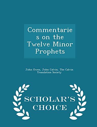 Commentaries on the Twelve Minor Prophets