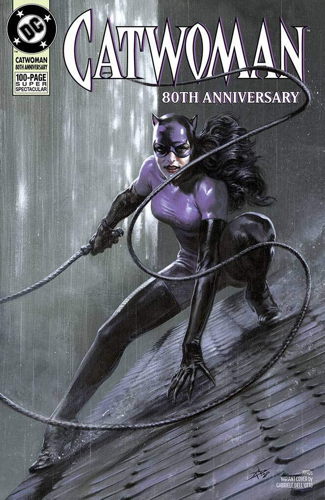 Catwoman 80th Anniversary 100 Page Spectacular #1 1990's Gabriele Dell'Otto Cover Variant