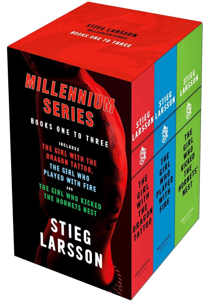 Millennium series 3 Books Collection Box Set by Stieg Larsson (Books 1 - 3)