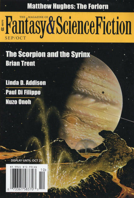 The Magazine of Fantasy & Science Fiction (Vol. 141, Nos. 3 & 4, September/October 2021)