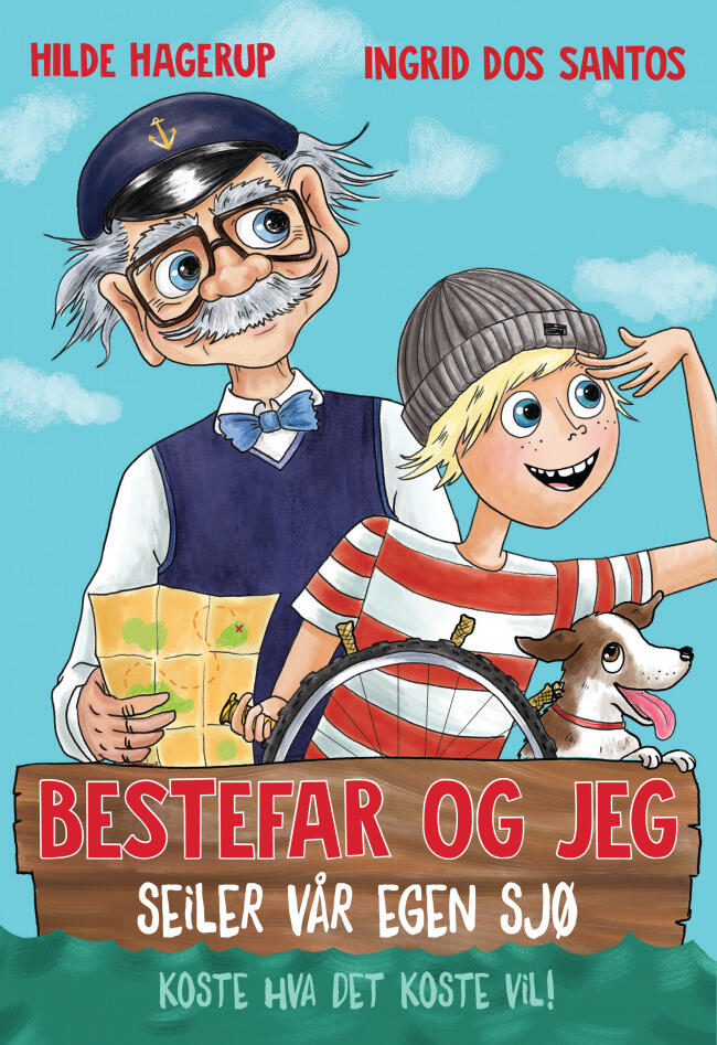 Bestefar og jeg seiler vår egen sjø koste hva det koste vil