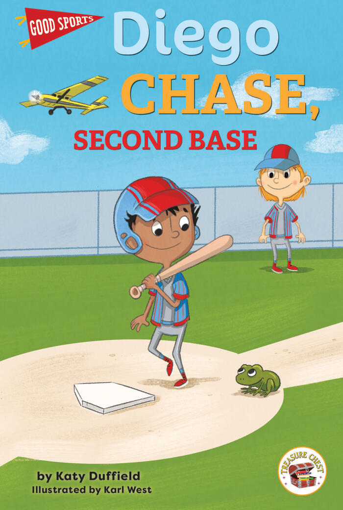 Rourke Educational Media Good Sports: Diego Chase, Second Base―Children's Book About Baseball, Friendship, and Good Sportsmanship, Grades K-3 Leveled Readers (32 pgs) Chapter Book
