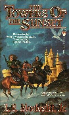 THE TOWERS OF THE SUNSET By L E MODESITT JR TOR Books PB 1992 1993 1st [Hardcover] L.E. Modesitt, Jr.
