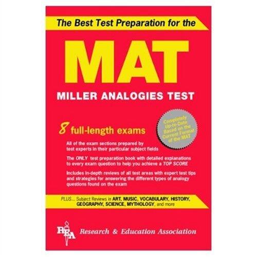 MAT: The Best Test Preparation for the Miller Analogies Test