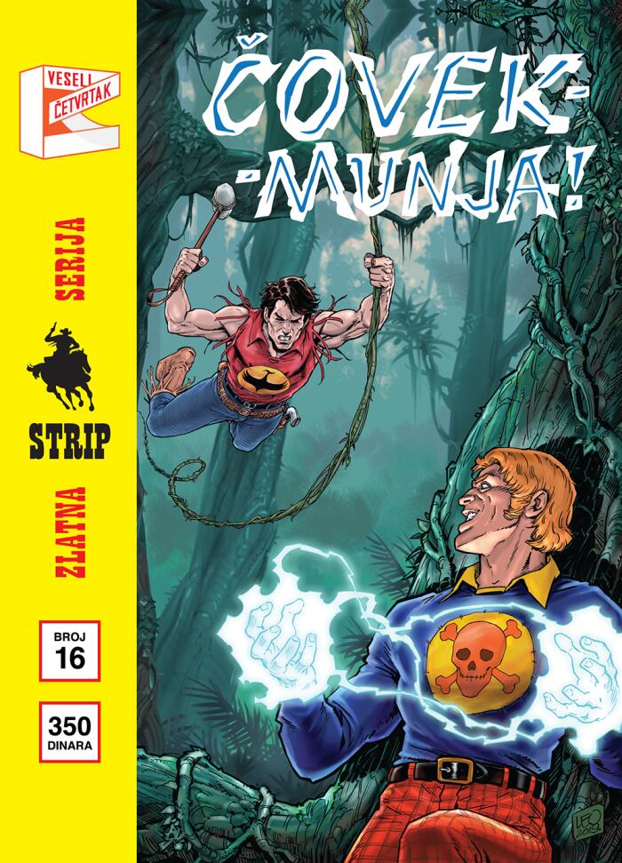 Zlatna Serija #16 Zagor: Čovek-munja!