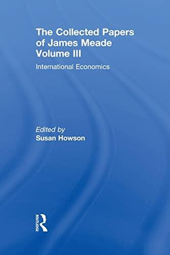 Collected Papers James Meade V3