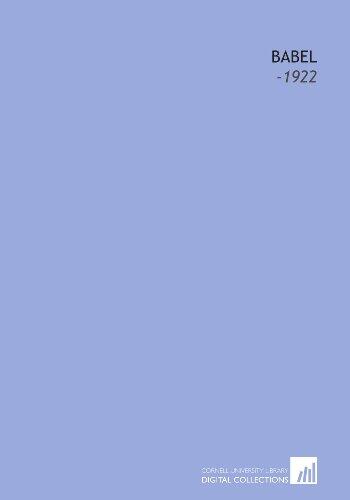 Babel: -1922